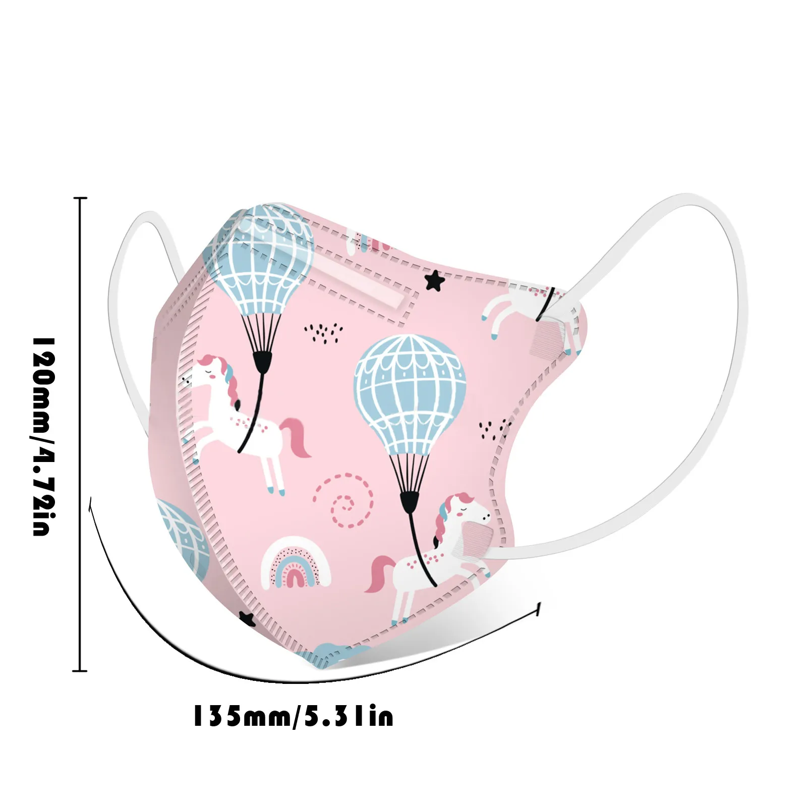 漫画保護マスク子供用保護製品プリントパターンマスクかわいい学校通勤有名人アウトドア