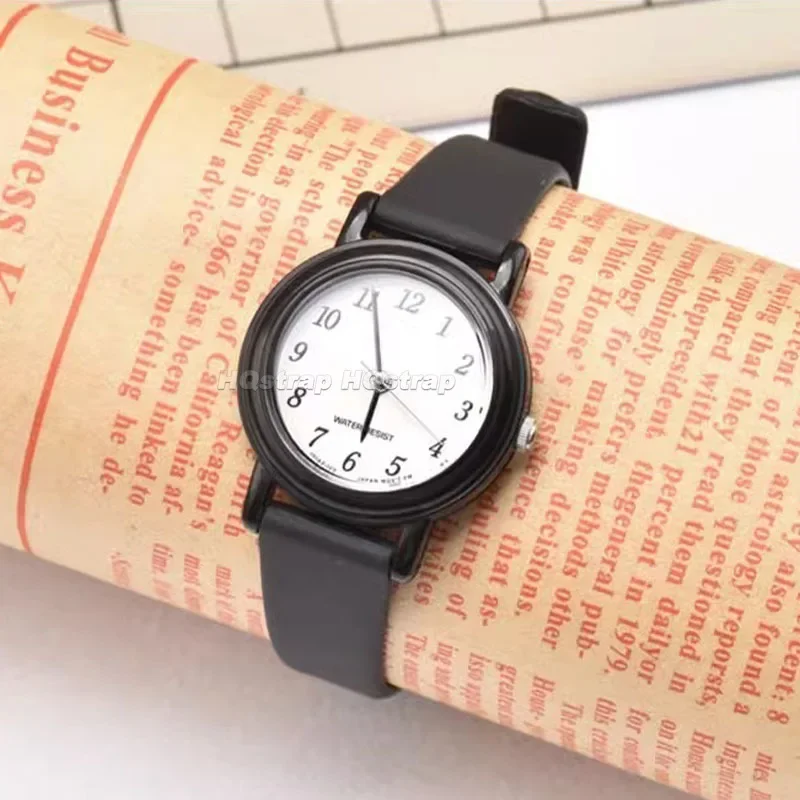 Cinturino in silicone da 12 mm cinturino in gomma morbida per Casio LQ-139 LQ-130 LQ-140 cinturino impermeabile cinturino sportivo universale