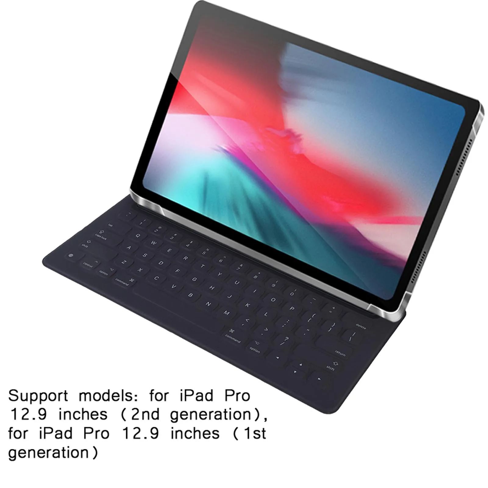 IPad Pro用ワイヤレスキーボード,タブレット,64キー,12.9インチ