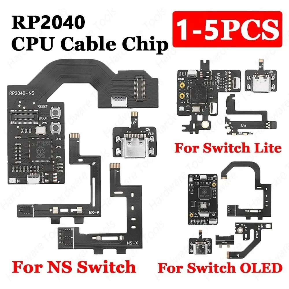 

Replacement Parts RP2040 Game Console Cable Chip Console CPU Upgradable Flashable Chip Ribbon Wire Flex Cable Ribbon Wire