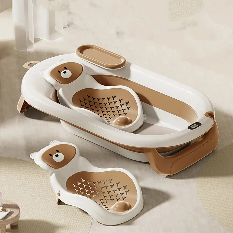 

Baby Shower Bath Tub Pad Non-Slip Bathtub Mat Newborn Safety Security Bath Support Bath Net Holder Care Accessories