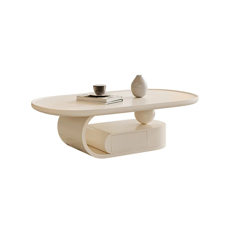 

Cream wind coffee table living room household small table small apartment