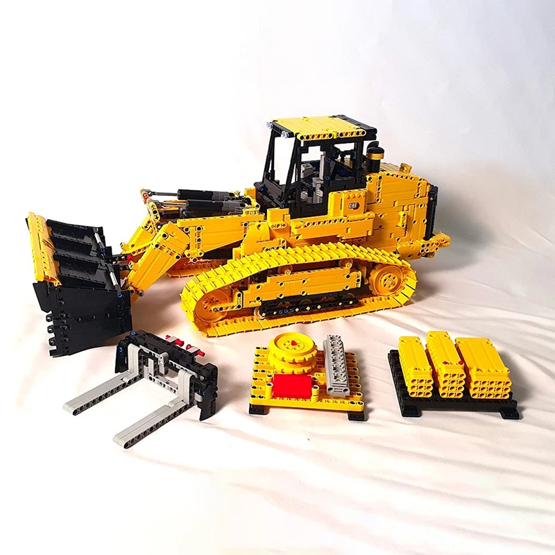 3068pcs MOC Technical Alternate Track Loader Model Building Blocks Architecture Collection Display Idea Brick Creative Education