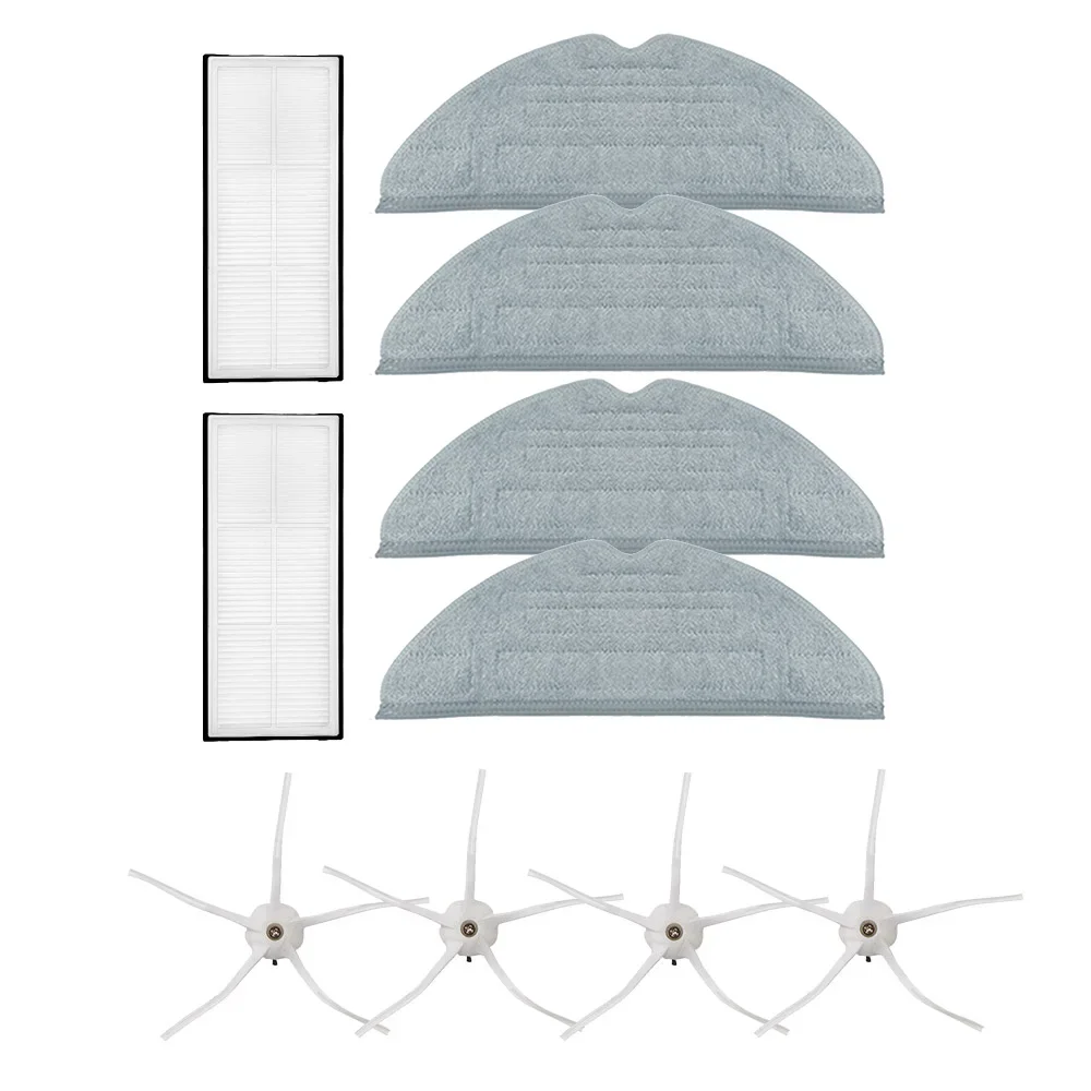 الرئيسية فرشاة تصفية ممسحة الغبار حقيبة متوافق مع Roborock S8 S8 زائد S8 + S8 برو الترا G20 الجانب فرشاة روبوت مكنسة كهربائية جزء