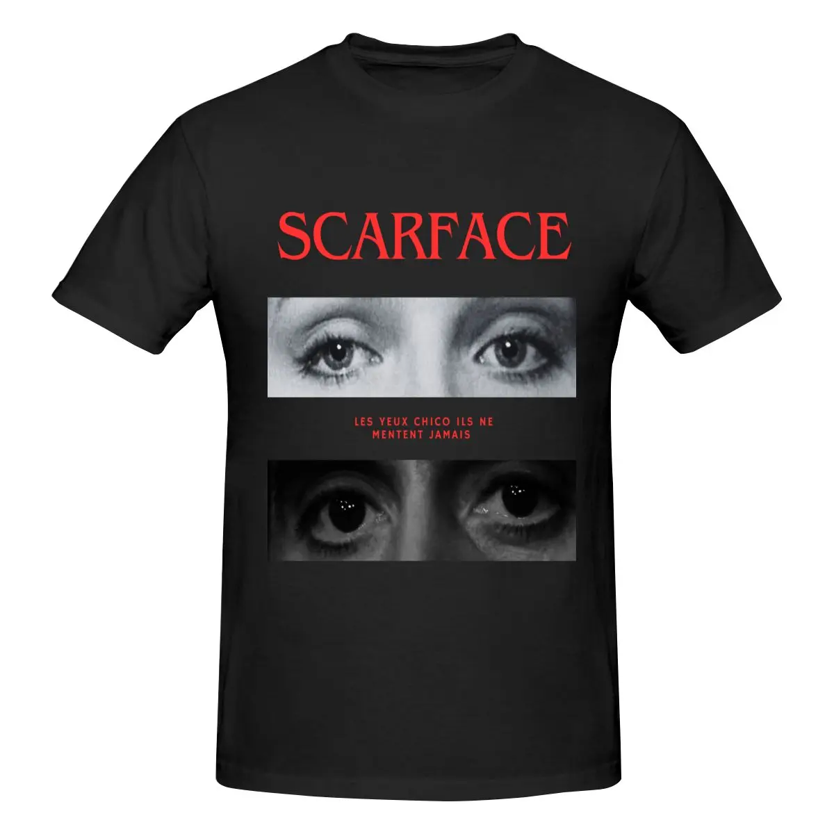 Camiseta divertida de Tony y Elvira Scarface para hombre, camisetas estampadas, camisetas holgadas y ajustadas para mujer