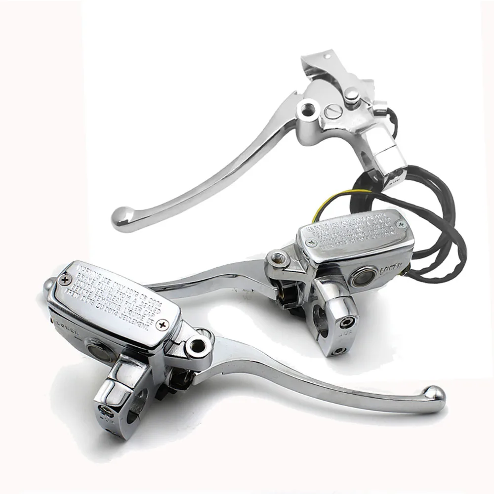 Rigth or Left Brake Master Cylinder For GY6 Scooter 150 125cc Baron Bms Retro Znen 25mm Handlebar ZN50Q-T ZN125T-H-20