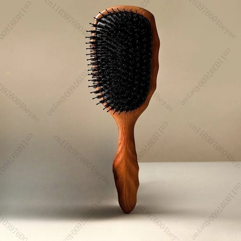 Pipe Leaf Bristle Mane Air Cushion Scalp Massage Ladies'  Fluffy Comb