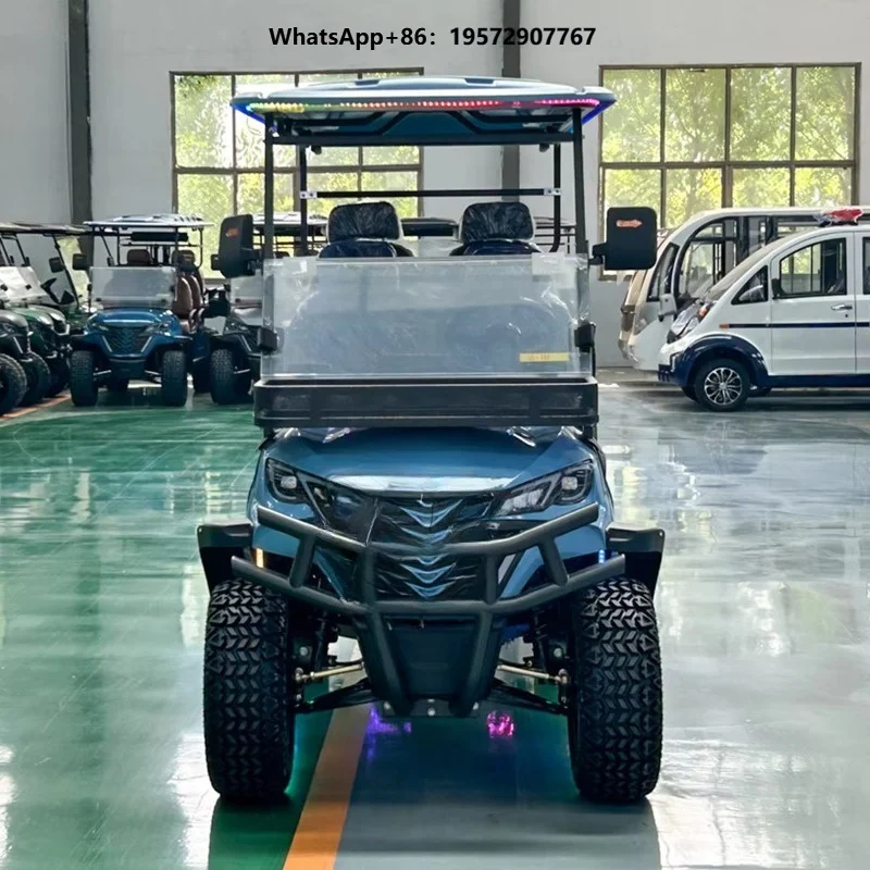 Professional Customized 6 Seater Electric Golf Buggy Lithium Battery Golf Cart for Resort Golf Course Community