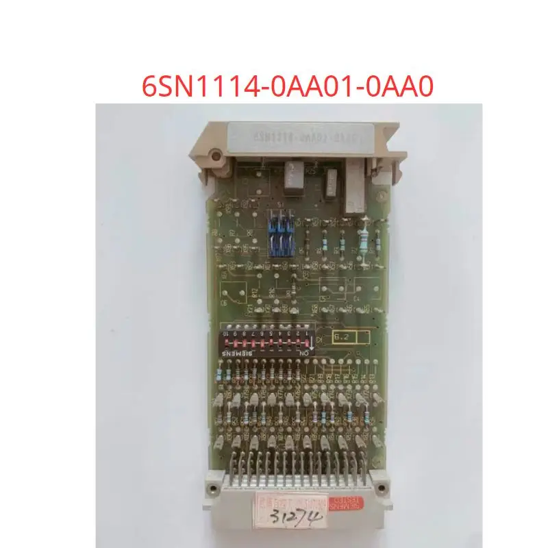 6SN1114-0AA01-0AA0 Used tested ok SIMODRIVE 611-A, SPARE PART SETTING MODULE FOR FEED MODULE ENHANCED INTERFACE