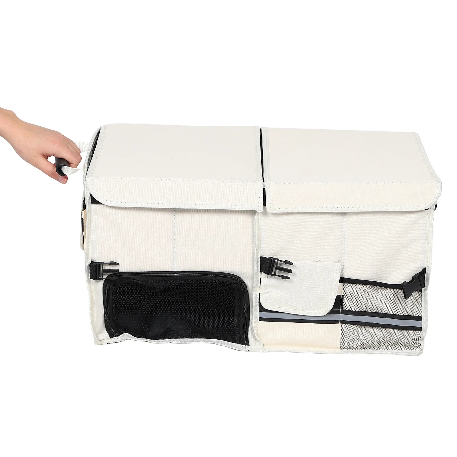 

Car Trunk Storage Box Large Capacity Oxford Cloth Organizer For Suv Truck Car Interior Accessories Cargo Storage Bin Travel