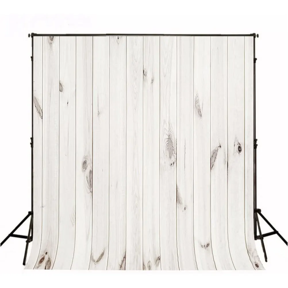

150x210cm Wood Grain Printing Photography Backdrop Fabric Smooth Portable Background for Work Room Studio Images