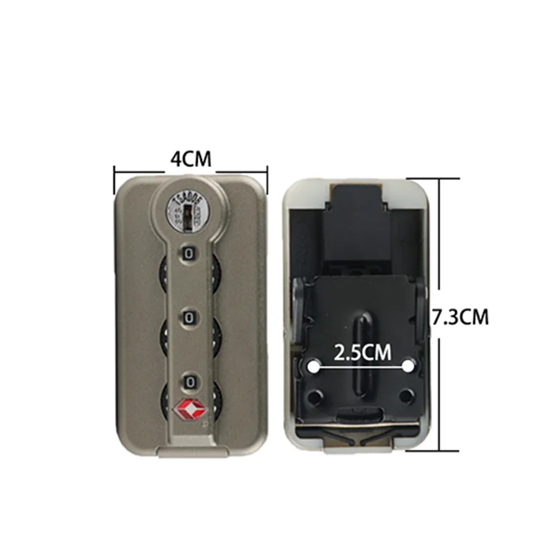 Suitable For Rimowa Customs Lock Brand Key Original Password Lock Luggage Travel Accessories Replacement Suitcase Lock Security