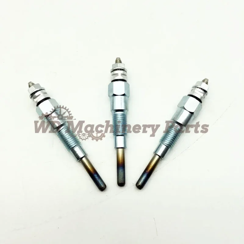 

3PCS 16851-65510 16851-65512 Glow Plug for Kubota Engine D722 D902 D905 D1005 D1105 V1305 V1505