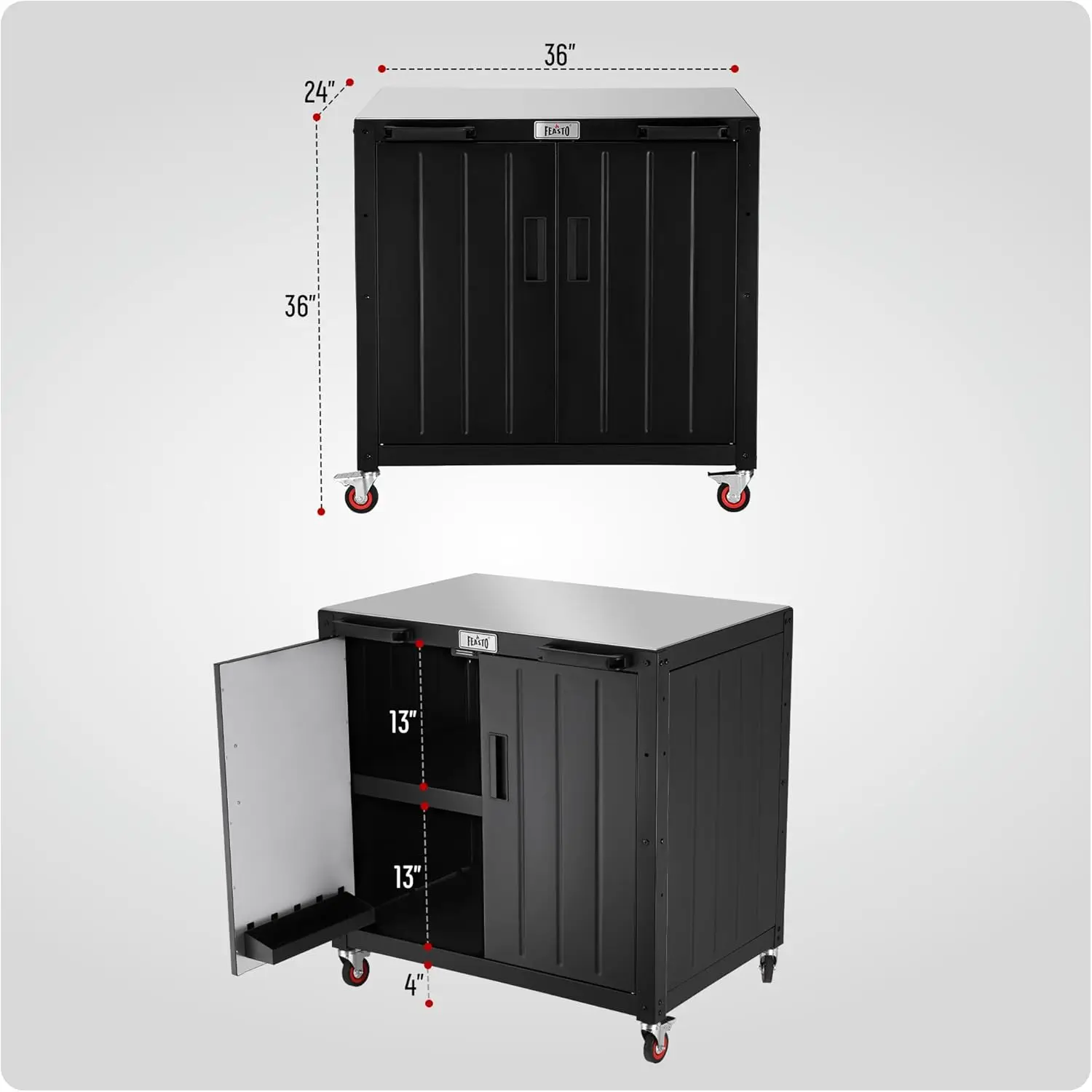 كابينة تخزين السيارة لشواية السيارة، جزيرة عرقية في الهواء الطلق، شواية خارجية Saion 304 Sa