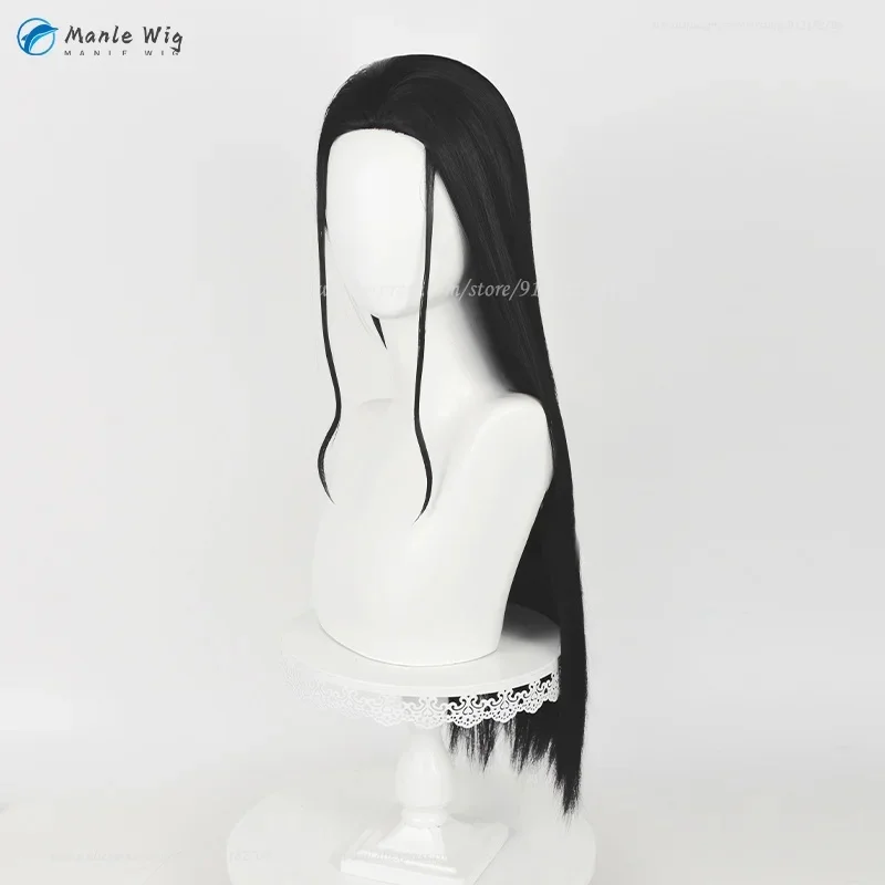 x;3,f6'b7\g, Nico Robin Wig 65cm Long Black Cosplay Anime Wigs Heat Resistant Synthetic Hair Miss Allsu5;h7'b8\f,4/ view 5