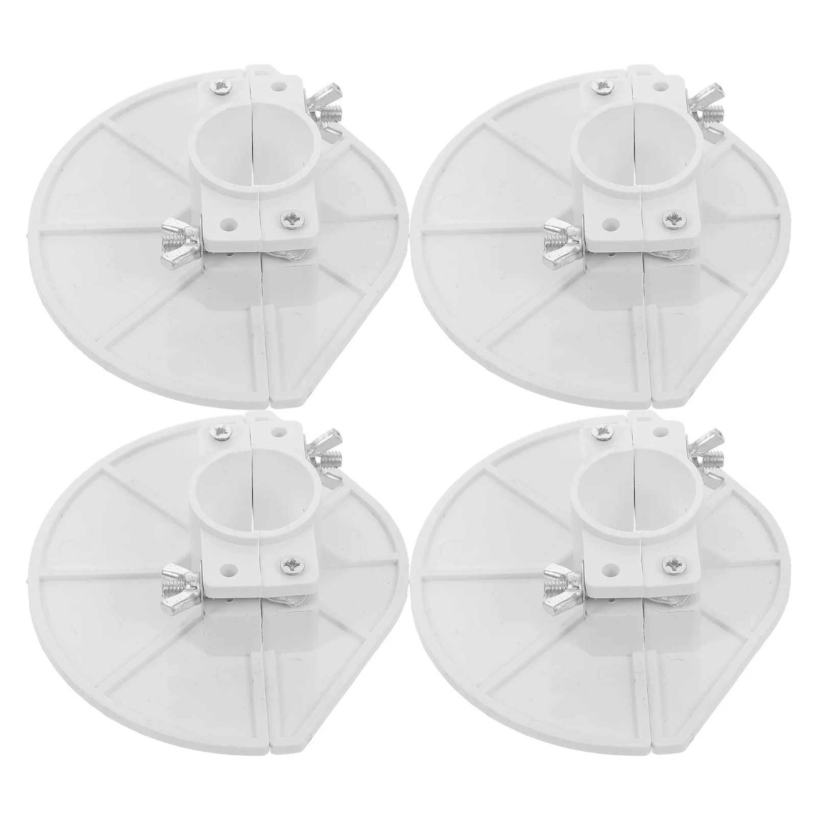 

4 комплекта прочных сливных досок для воды, сливные пластины из ПВХ, вставные пластины, шаблон для заполнения отверстий для водопроводной пластины для труб