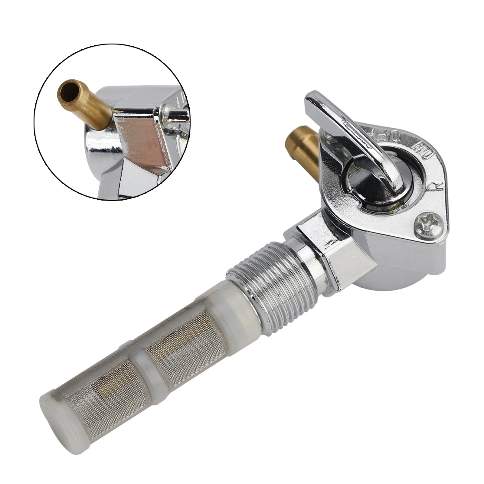 Topteng Gas Tank Fuel Cock Valve Petcock Fit For Electra Glide Flb Flfb Flhb 19…