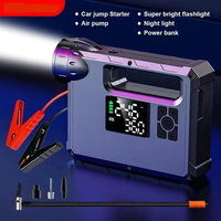 2000A Car Jump Starter with air Compressor Portable Flashlight Starting Device Power Bank Battery Automotive Booster start