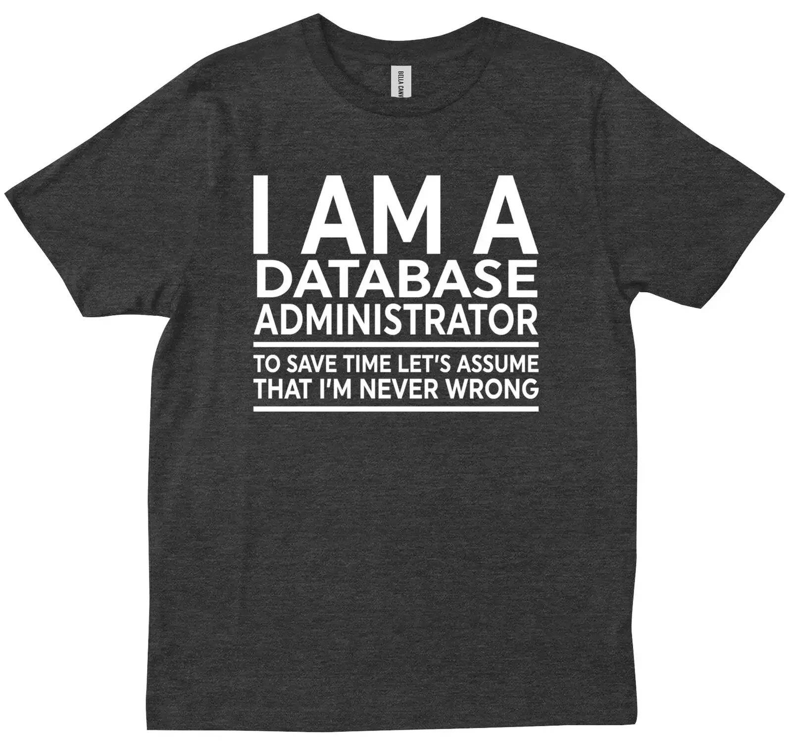 Funny Gift For Database Administrator Coworker Birthday Gifts T shirt