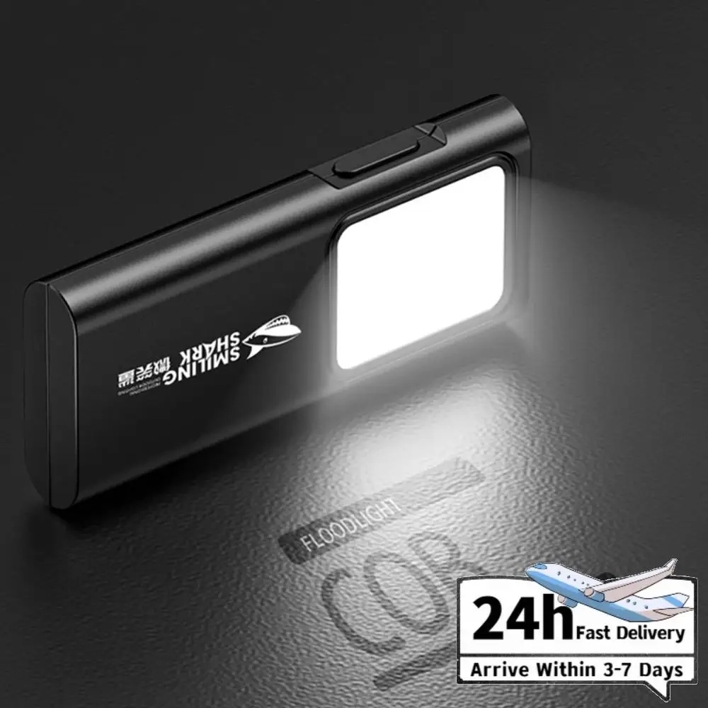 

Светодиодный карманный прожектор с USB-зарядкой, аварийный фонарь для кемпинга, 4 режима, суперяркий фонарик для активного отдыха, бега и походов