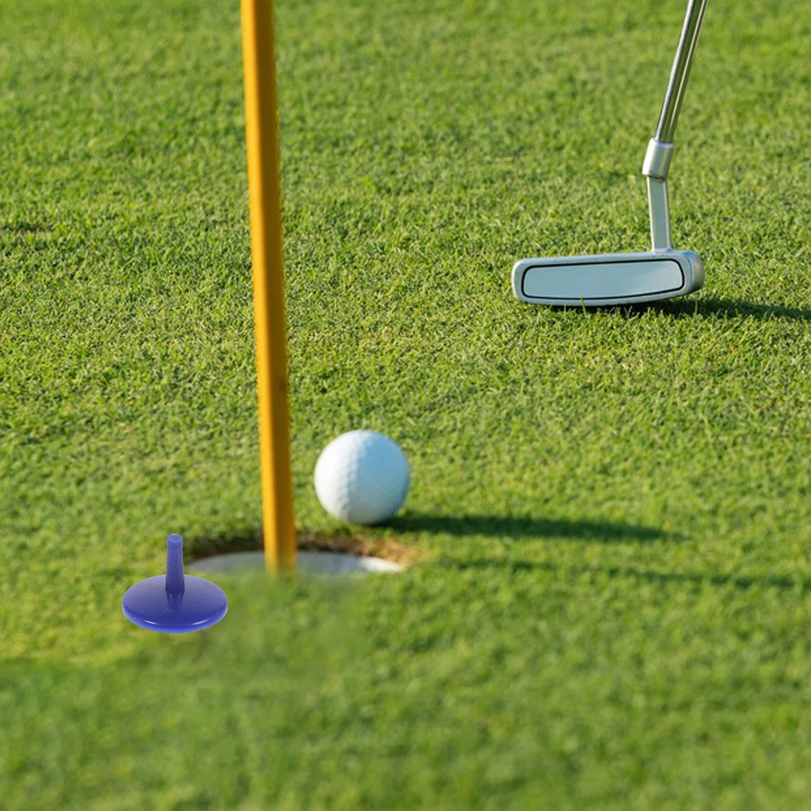 

50pcs Golf Ball Marker Plastic Round Marker 0.71 Inch Durable Assorted Color Accessories For Golf Green Marking Tool