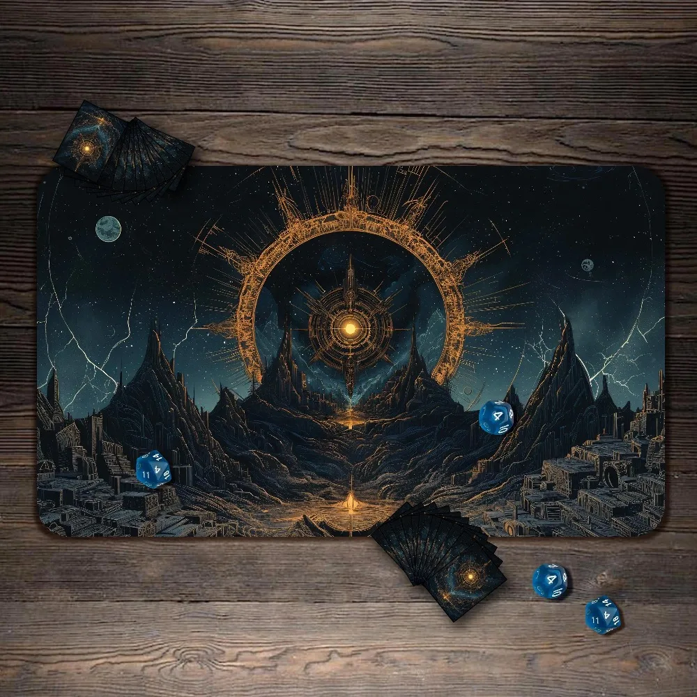 Playmat, Astral Relics Custom Play Mat, TCG Playmat Gamer Gift alfombrillas para escritorio tapis de souris desk accessories