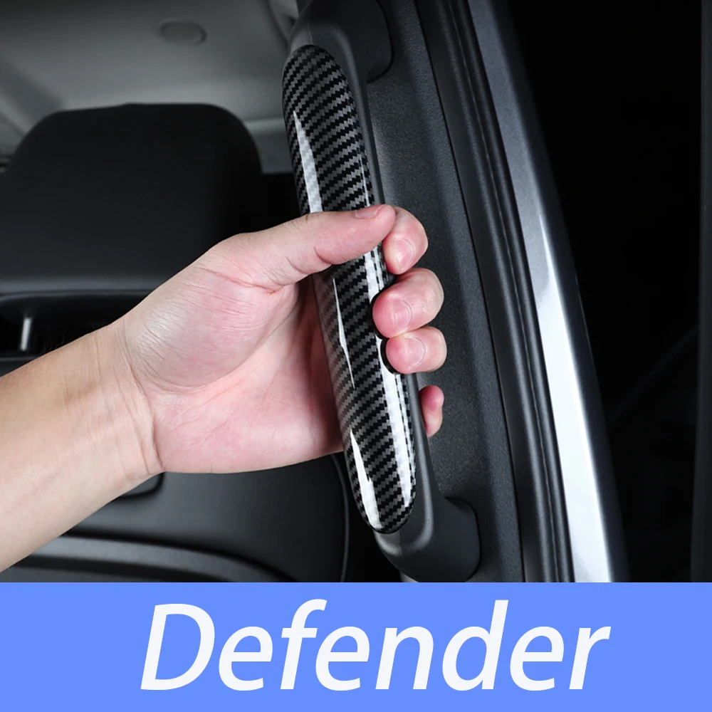 For 2020-2024 Defender interior modification, rear B-pillar interior handle trim strip 90/110/130