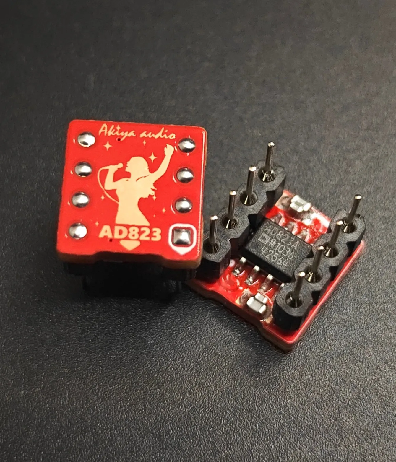 1個-ad823a-デュアル・オペアンプ-r2r-dac-アップグレード-高音質サウンドステージ-トーン-hifiオーディオic
