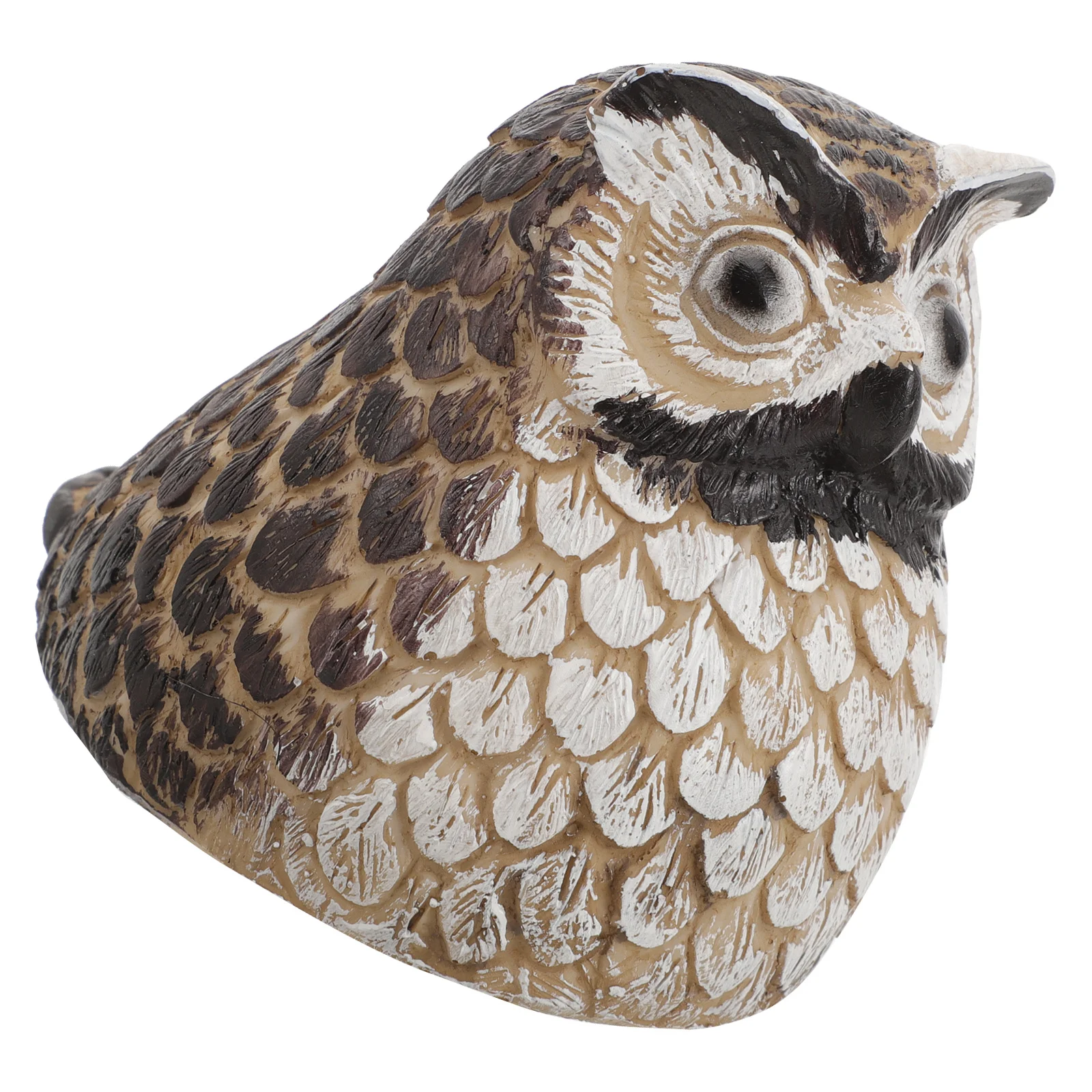 Caja porta llaves de piedra con apariencia de búho, resina para patio exterior, ocultador de llaves oculto, estuche de almacenamiento de roca falsa para jardín, duradero, resistente a la intemperie