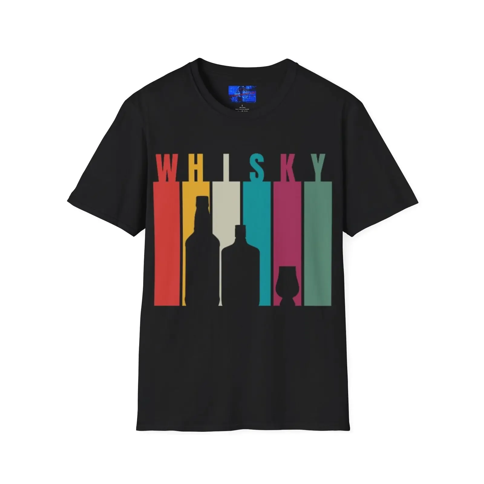 Whisky because umwell whiskyby cypherpunkgear Unisex Softstyle T-Shirt