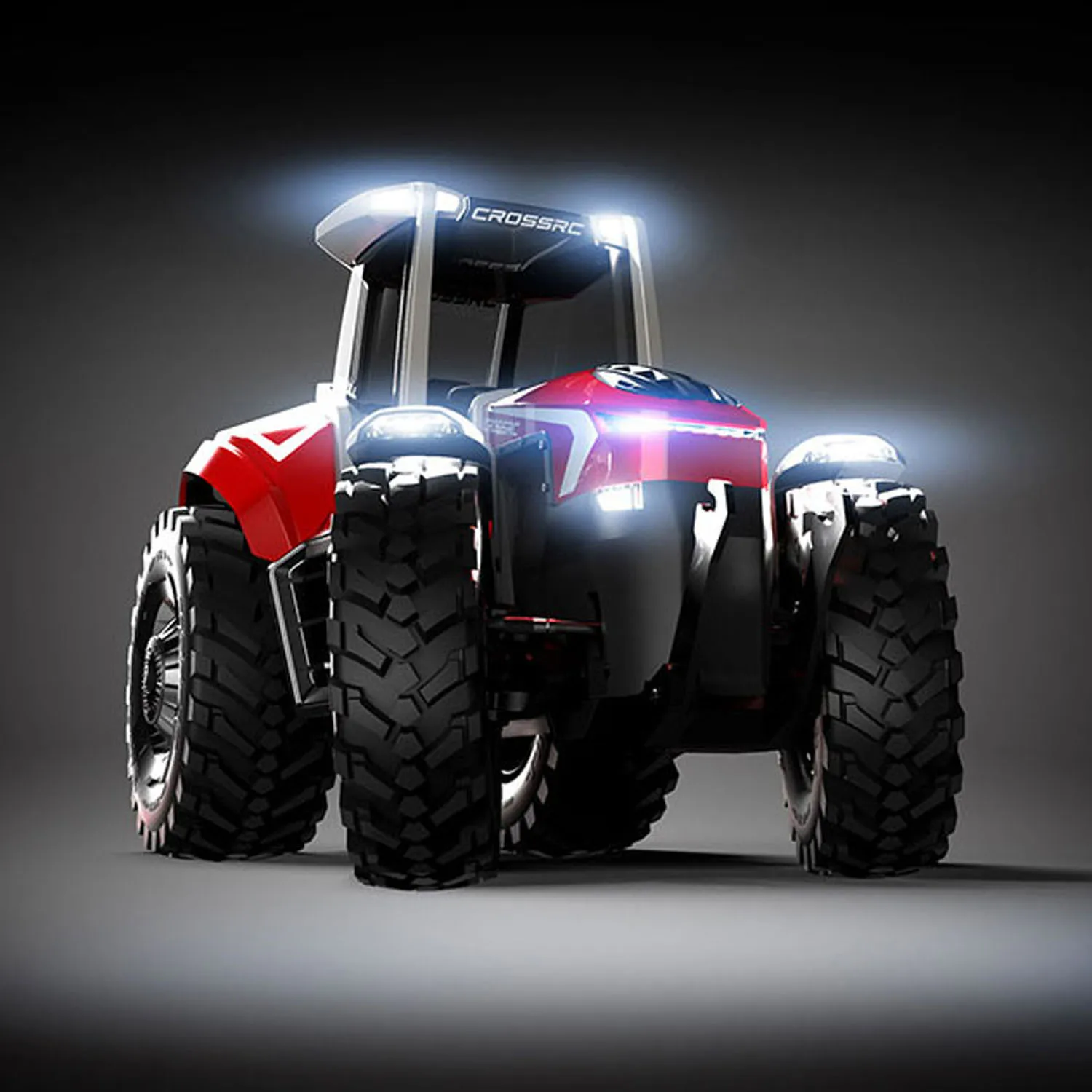 

US Stock CROSSRC 1/8 TL4 Iron Bull RC Tractor Remote Control Toy Car with 2-speed Gear Light Motor for Adults Hobby TH24520