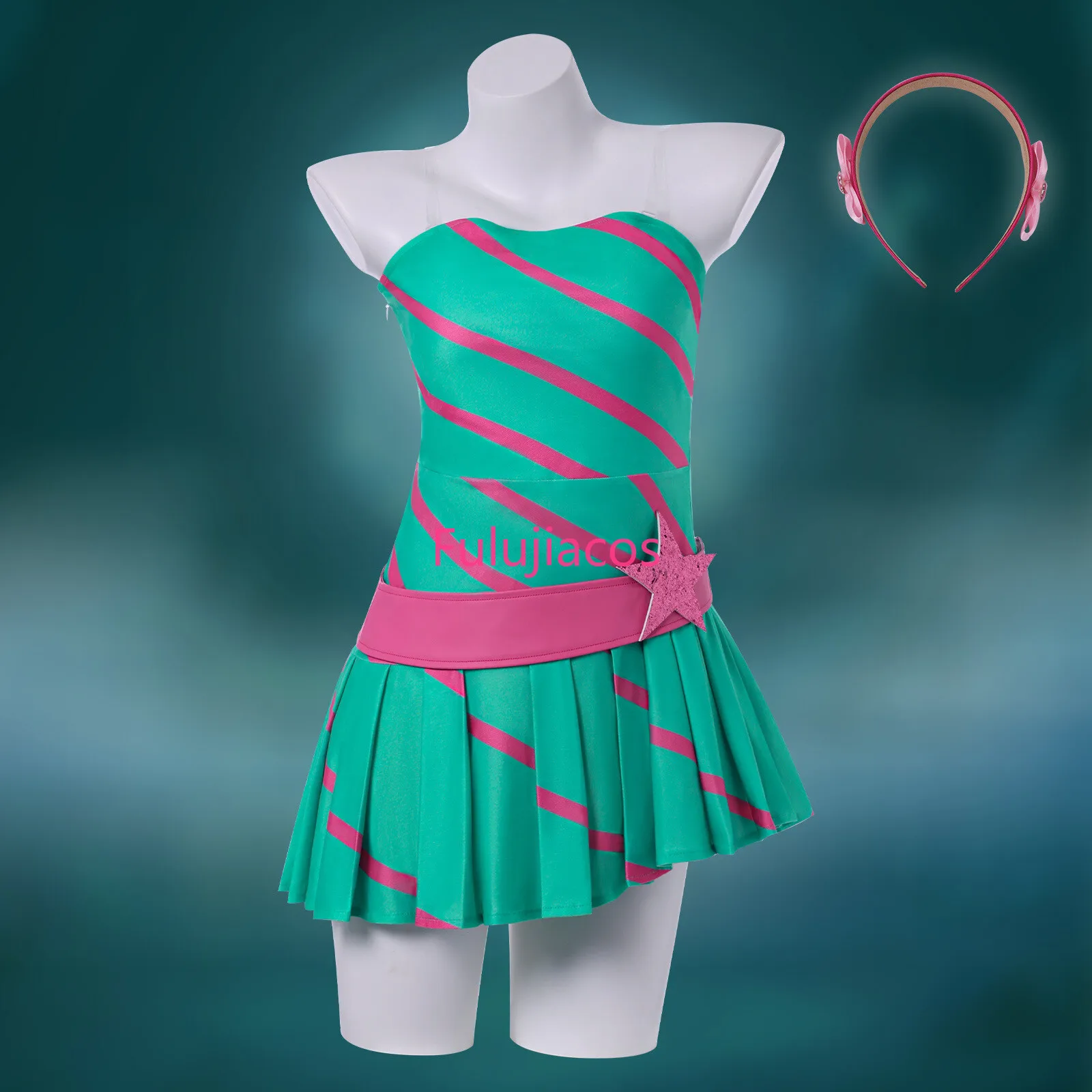 

Fulujiacos Stella Cosplay Costume Women Fancy Dress Fantasia Halloween Outfit
