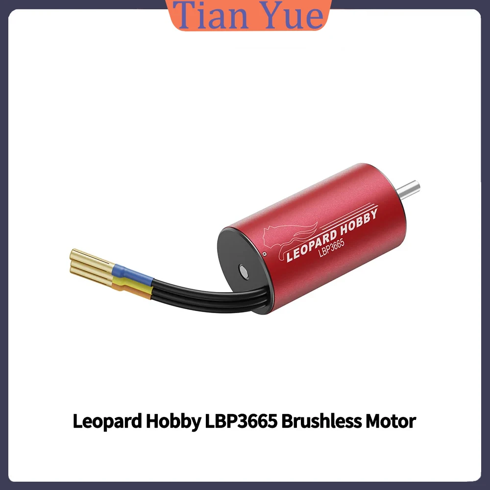 

Бесколлекторный двигатель Leopard Hobby LBP3665 3930kv/3190kv/2680kv для моделей 1/8 масштаба (футболки, грузовики, гоночные лодки)