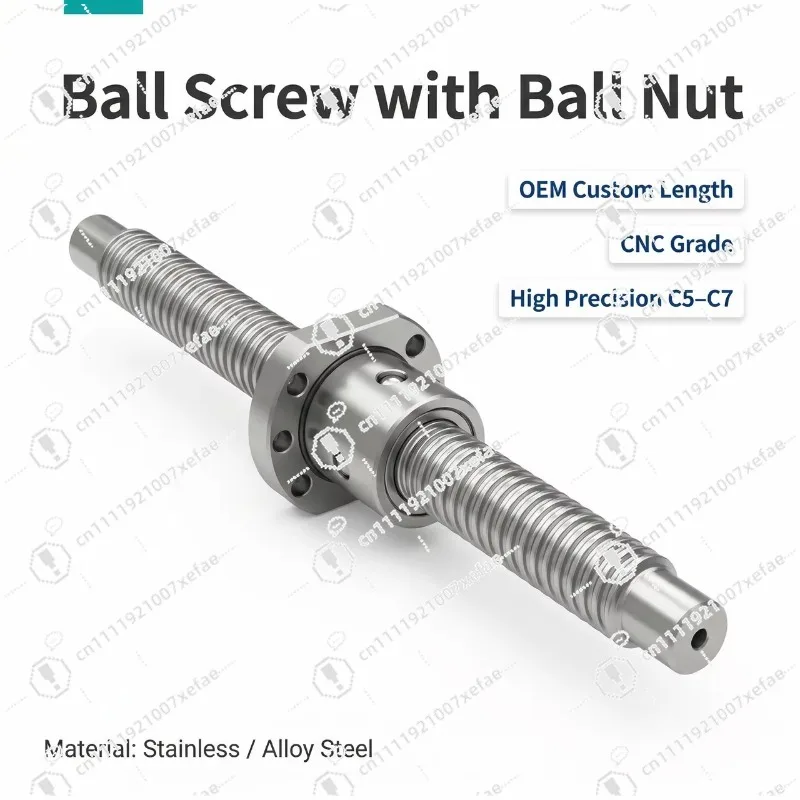 High Precision Screw Series Ball Screw Clearance Components