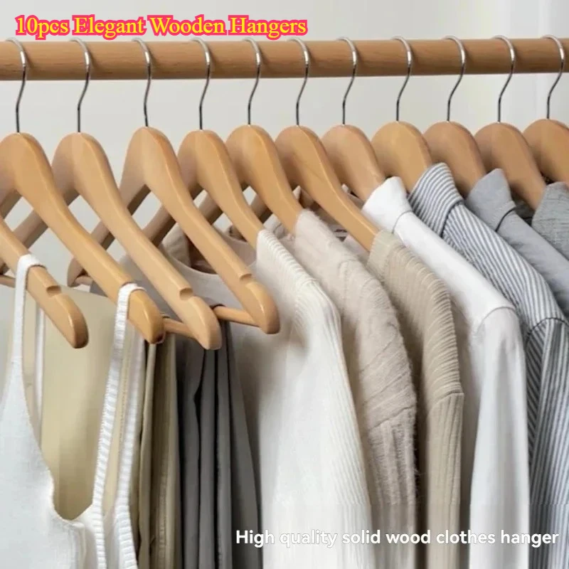 10-cintres-en-bois-elegants-360-°-crochets-rotatifs-conception-antiderapante-pour-vetements-lourds-placard-peu-encombrant-essentiel