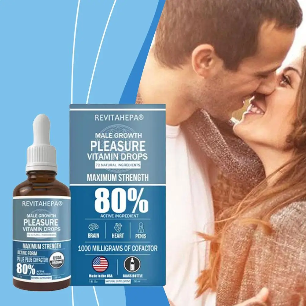 Gocce di paradiso da uomo da 30ml integratori di Keto chetoni esogeni caricati liquidi Boost di energia per gli uomini olio Extra forte Y2L8