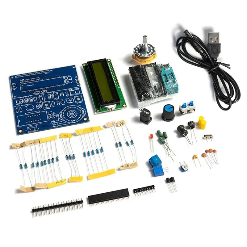 B04C-DC5V High Precision Digital Inductance And Capacitance Measuring Instrument Frequency Meter Durable Easy Install Without Ca