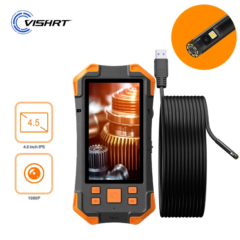 كاميرا منظار داخلي IPS ، بورسكوب مقاوم للماء ، مجاري فحص السيارة الصلبة ، لتصوير ذاتي HD ، 12 ، من من من من من من من من نوع P ، #1