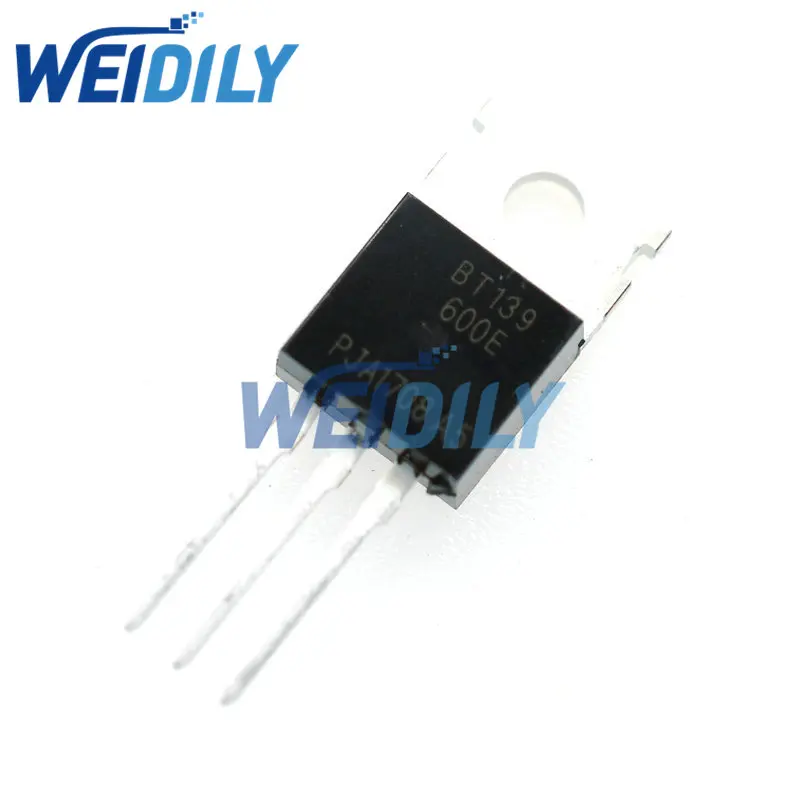 5PCS BT139-600E TO-220 BT139-600 BT139 Triode Transistor Triacs logic level 600v 18A