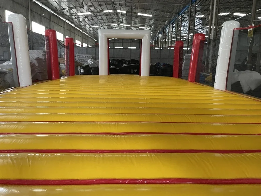 Mini campo de fútbol inflable rentable para actuaciones, campo de fútbol inflable a la venta