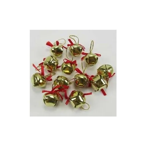 Party World Mini Ribbon Cymbals Pine Tree Ornament 12 Pcs