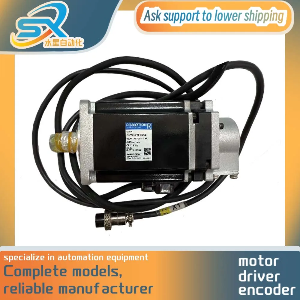 محرك سيرفو سانيو R2AA06040FXSCE 400 وات للروبوتات ضمان لمدة سنة/ثلاث أشهر