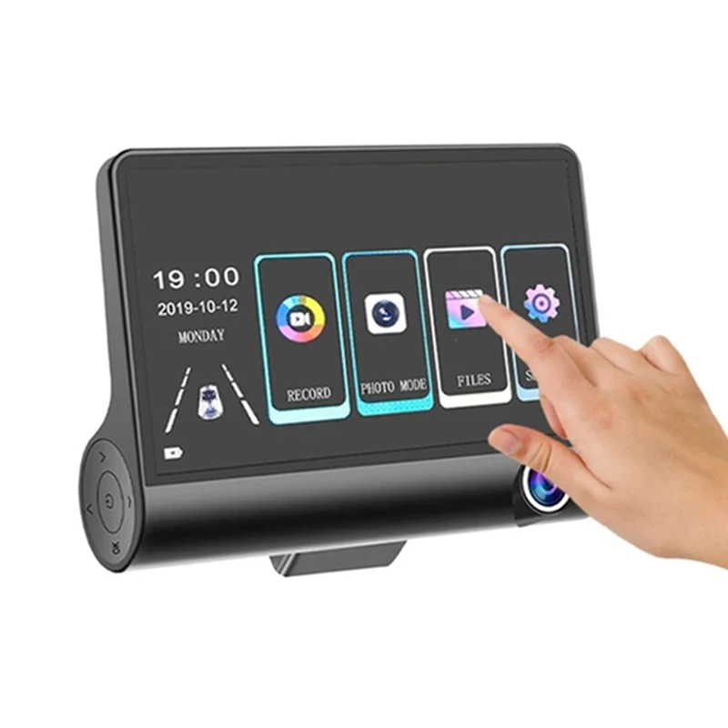 

A32R-4 Inch Touch Screen Car DVR 1080P Dash Cam Front Inside Camera Night Vision Loop Recording G-Sensor