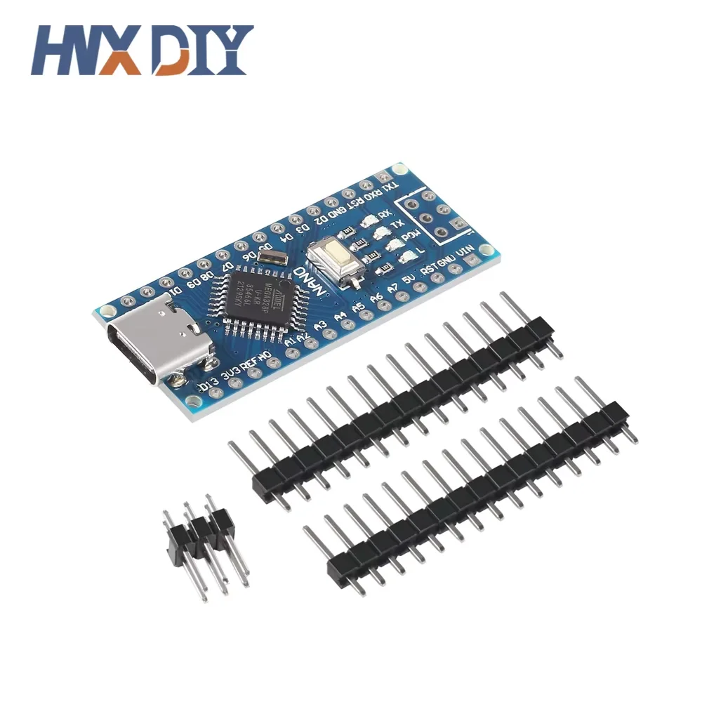 10-1 SZT. Nano 3.0 ATMEGA328P CH340 sterownik USB z bootloaderem kompatybilny kontroler Mini / Type-C / Micro 16Mhz dla Arduino — zdjęcie produktu 5