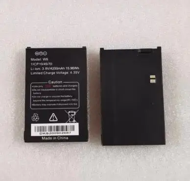 Original POC intercom battery 4200mah 3.8V for W6 Intelligent three anti-POC intercom battery