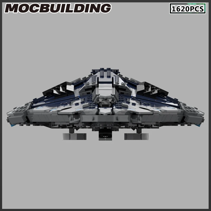 MOC Building Blocks Python Space Ship 1:250 Scale Model DIY Bricks Assemble Collection Toys Christmas Presents Birthday Gifts