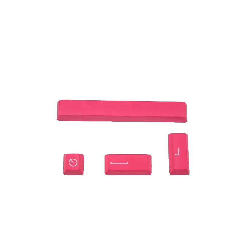 Original height, defect, five-sided personality supplement set PBT sublimation keycap DIY customized four-piece set