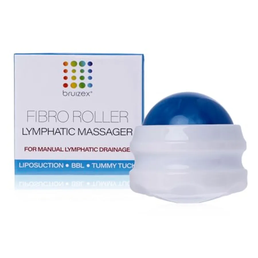 

Lymphatic Drainage Massager Massage Roller Ball Fibro Roller for Fibrosis Treatment Liposuction 360 Lipo Tummy Tuck BBL Post Su