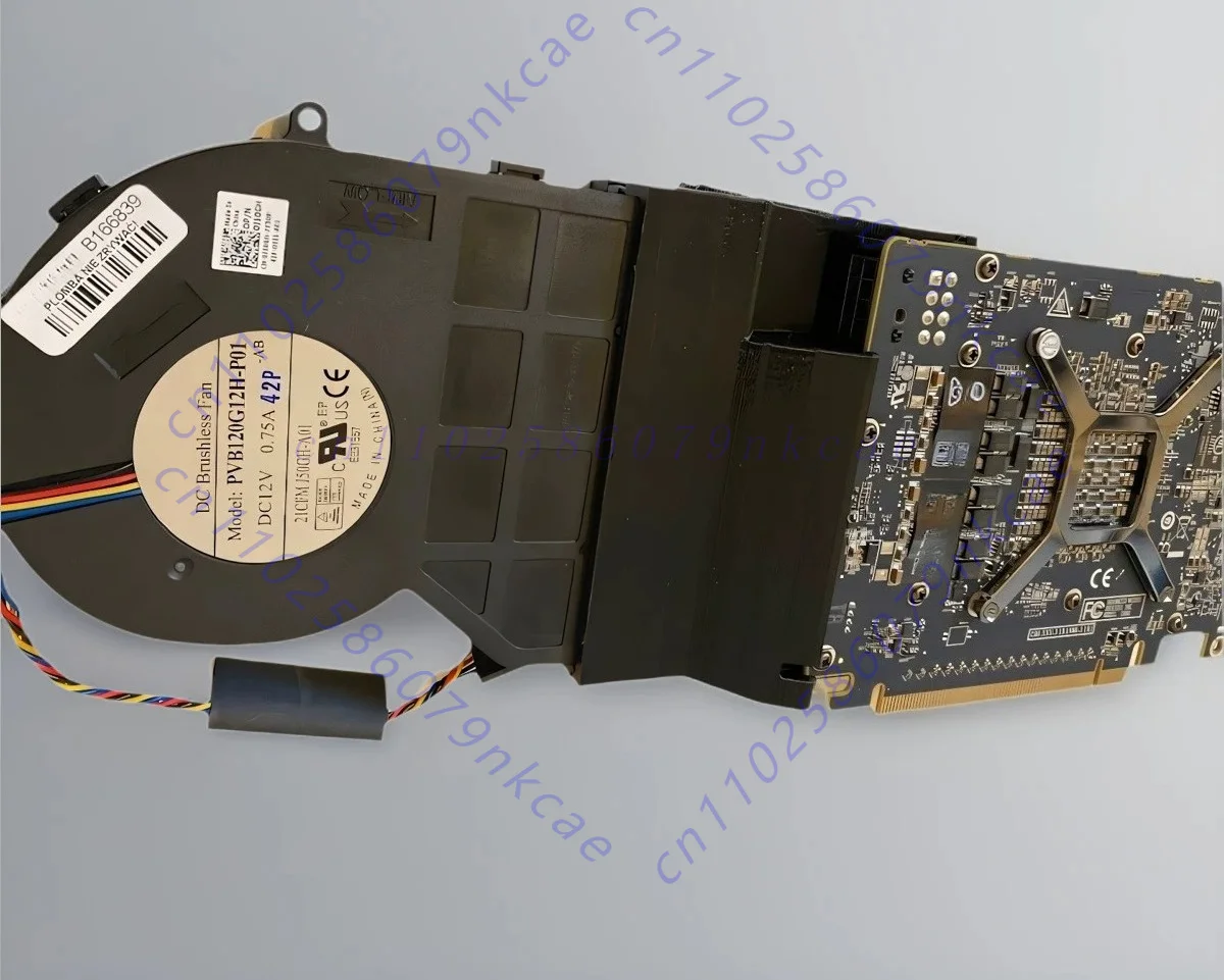 Turbo Cooling Fan Add‑on Kit For AMD Radeon Instinct MI8 Compute GPU Card