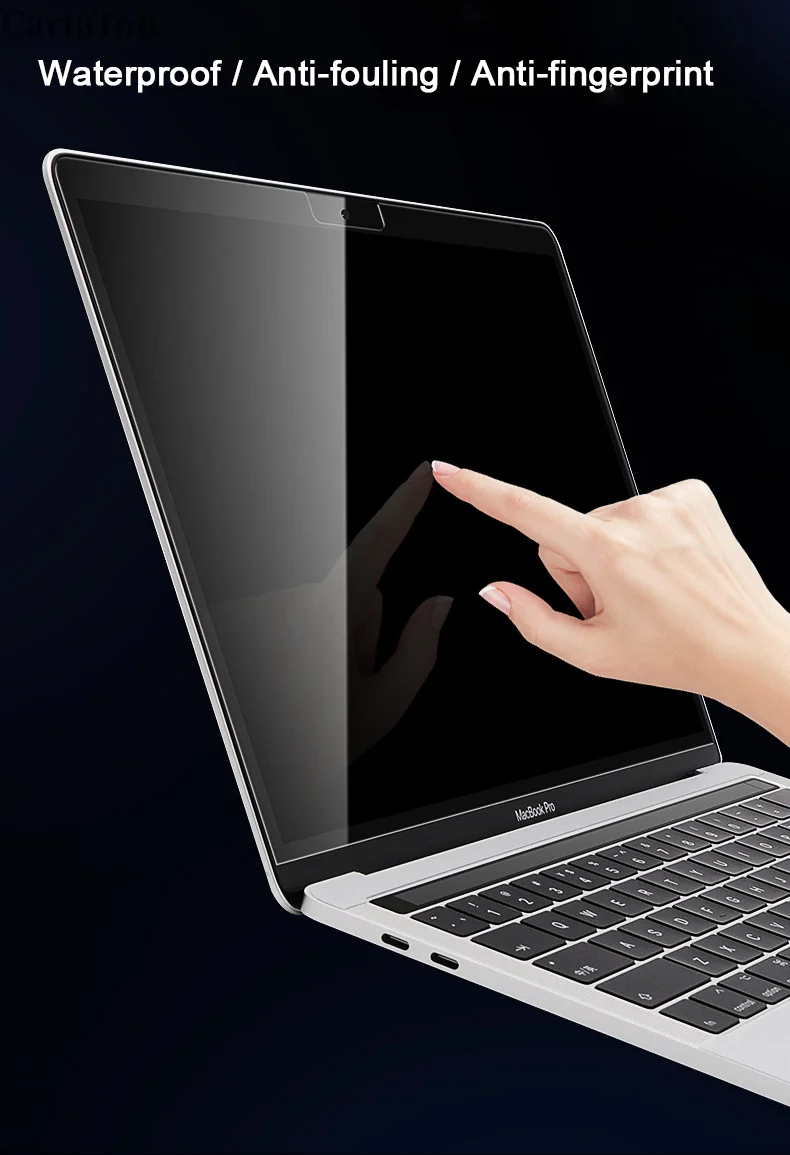مرشح واقي شاشة الخصوصية المغناطيسي لماك بوك اير برو 13 M1 M2 A2337 A2442 14 15 16 A2485 مضاد للوهج/جسس فيلم مضاد للزقزقة